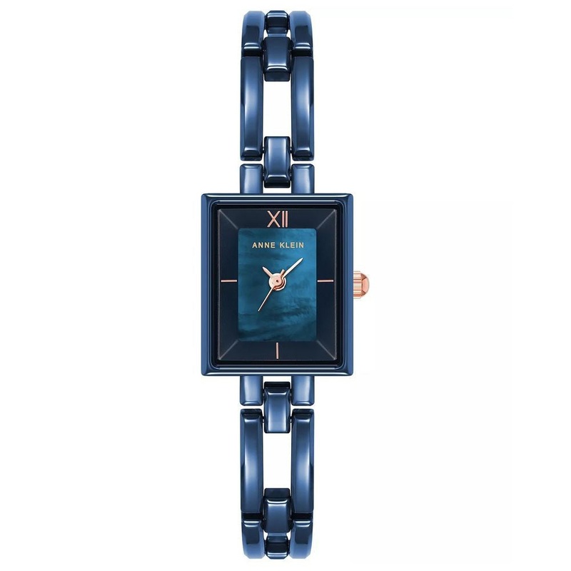 Anne Klein Ladies Watch AK/4080NVNV 30 Brown Stainless Steel