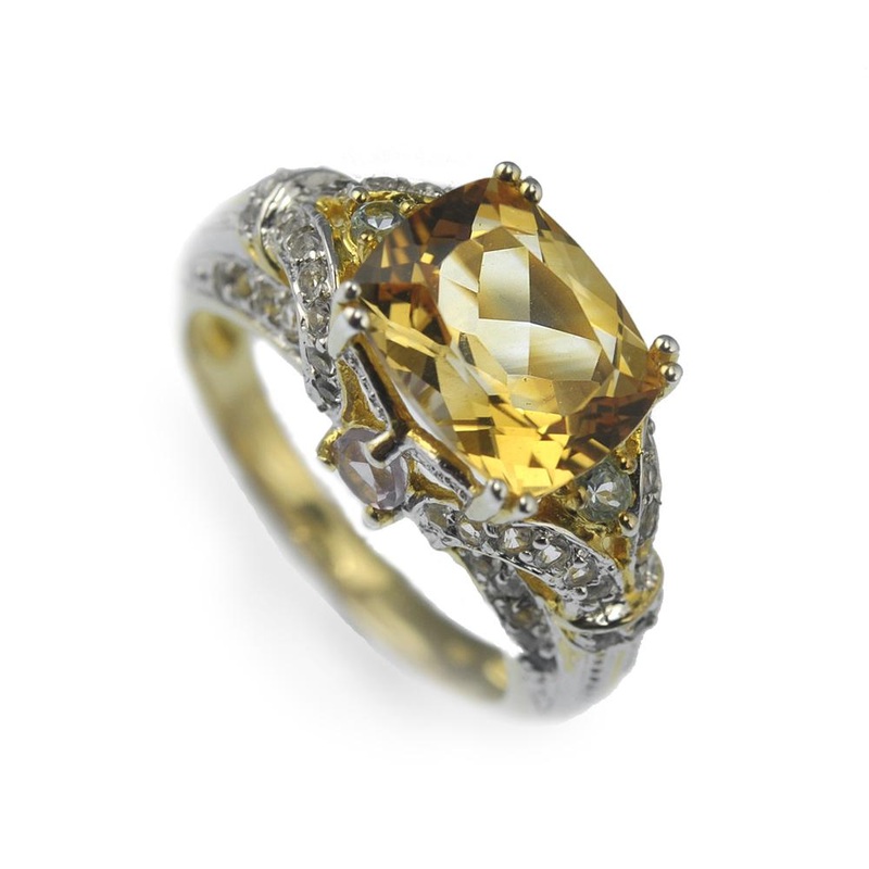 Antoinette Citrine Ring 5