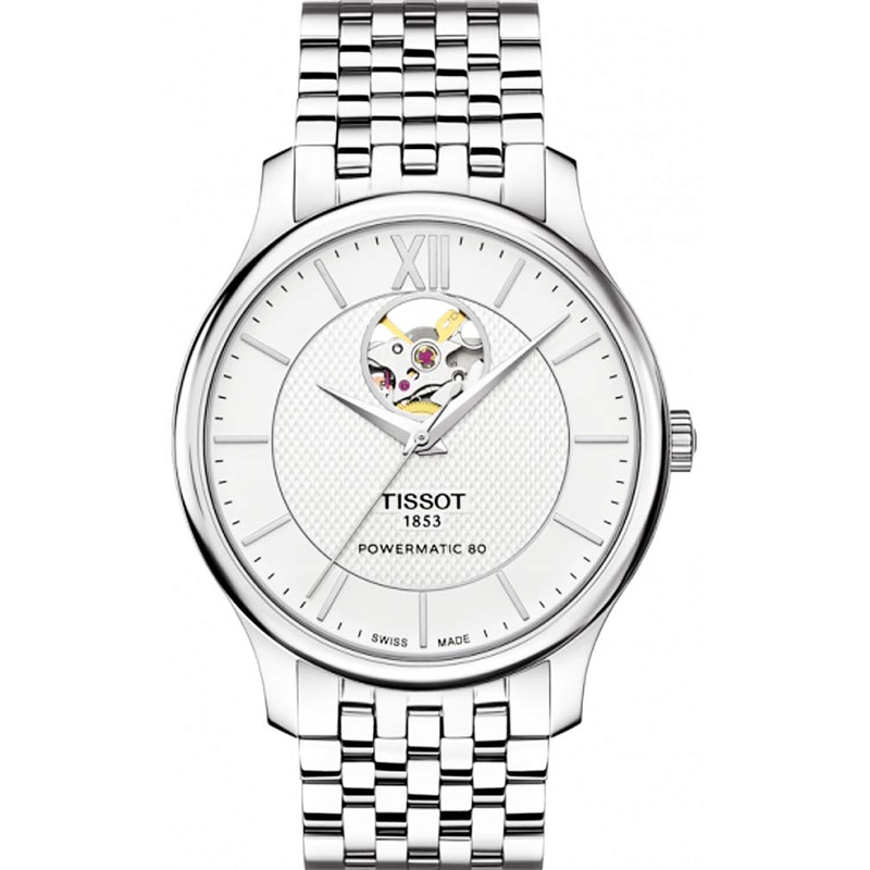 Tradition Powermatic 80 Open Heart  – T063.907.11.038.00