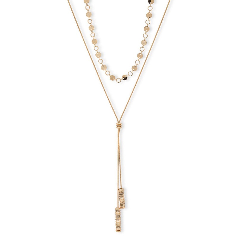 19N01142-Nine West Necklace Default Title metal Necklace