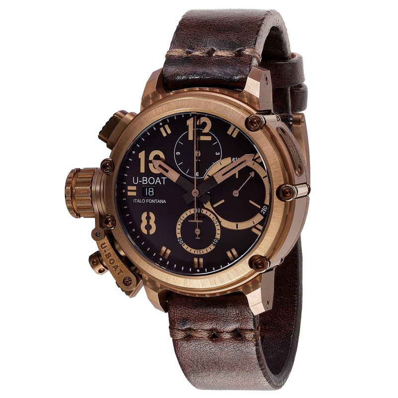 U-Boat 8014 Men’s Brown Chimera Chronograph Watch
