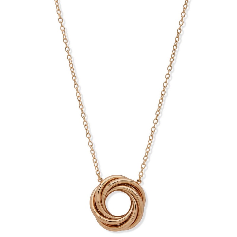01N00197 – Anne Klein Necklace Gold metal Necklace