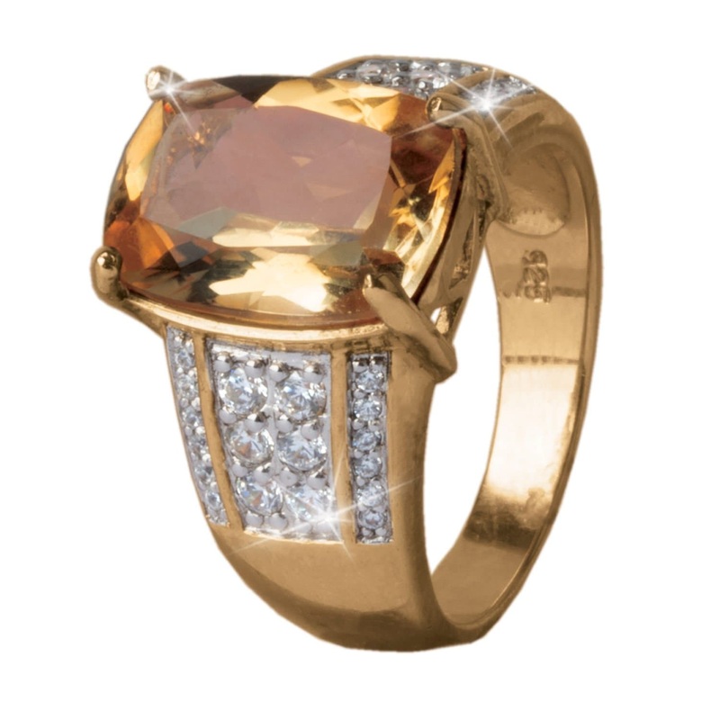 Seville Citrine Ring 5