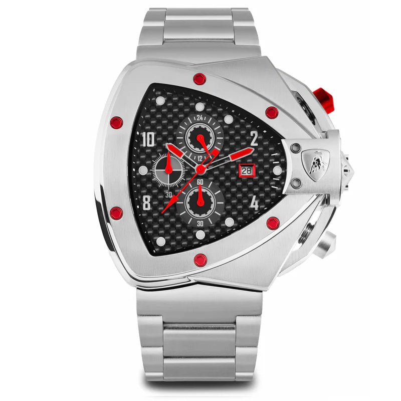 Tonino Lamborghini Men’s Chronograph Watch Spyder Horizontal Red T20SH-A-B