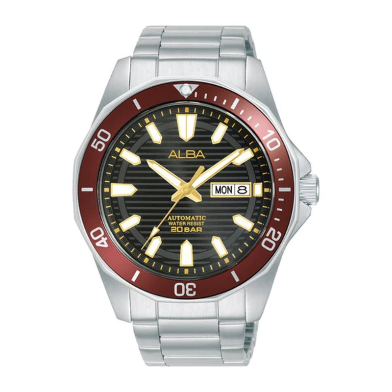 Alba Mechanical Black Dial Men’s Automatic Watch AL4451