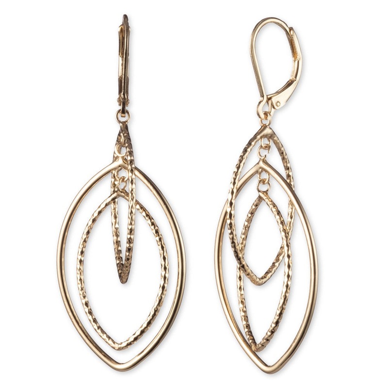 Anne Klein Jewelry 60516320 PIERCED EARRING Gold Brass PIERCED EARRING