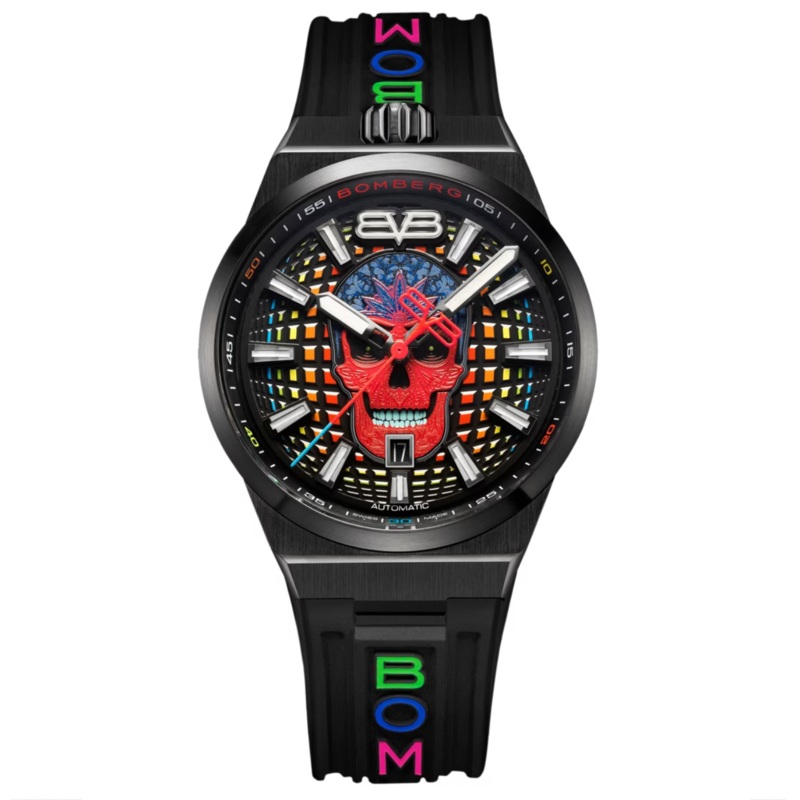 Bomberg BF43APBA.10-2.12 Watch BOLT-68 Auto Metropolis Mexico City Watch