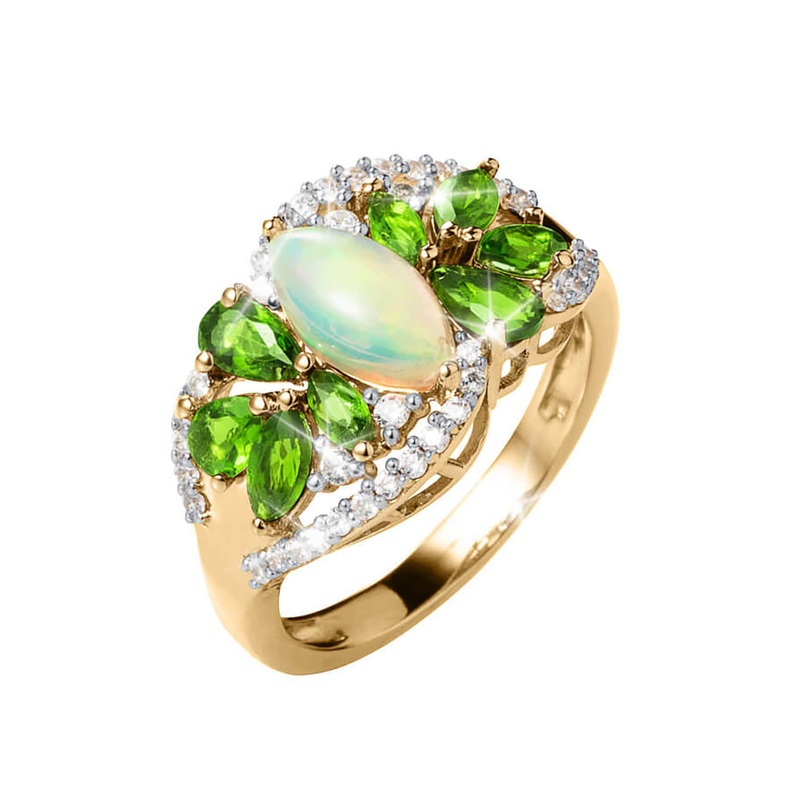 Gemosphere Opal Ladies Ring 8