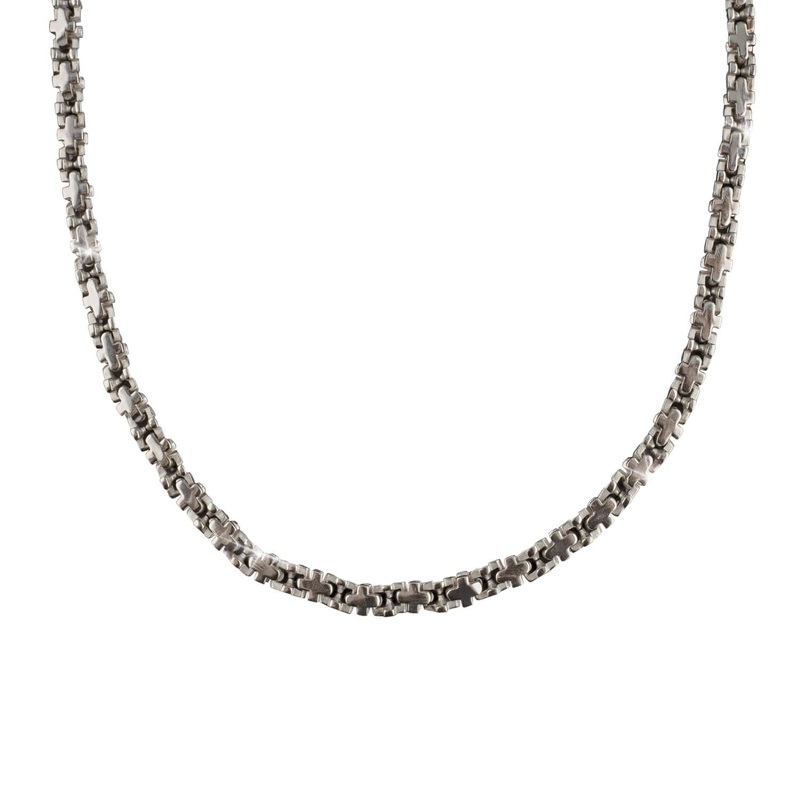 Stanford Men’s Steel Necklace