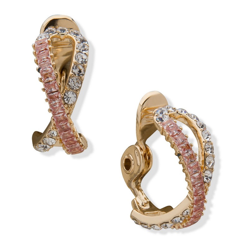 01C00057 – Anne Klein Earring Gold metal Earring