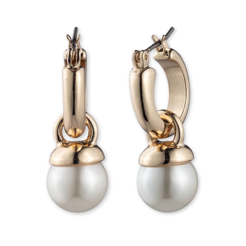 Anne Klein Jewelry 60156600 PIERCED EARRING Gold TITANIUM PIERCED EARRING