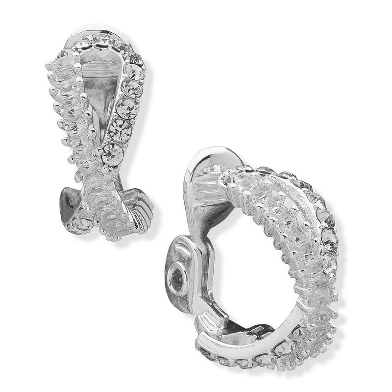 01C00055 – Anne Klein Earring Gold metal Earring