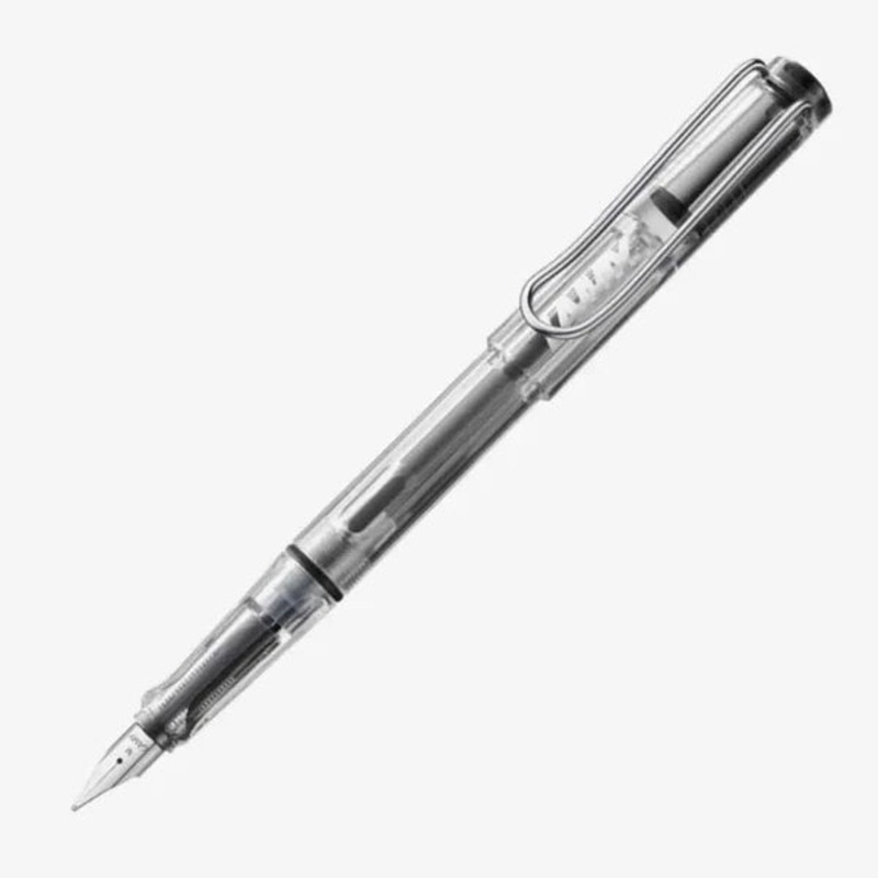 LAMY Safari Fountain Pen vista LH transparent plastic