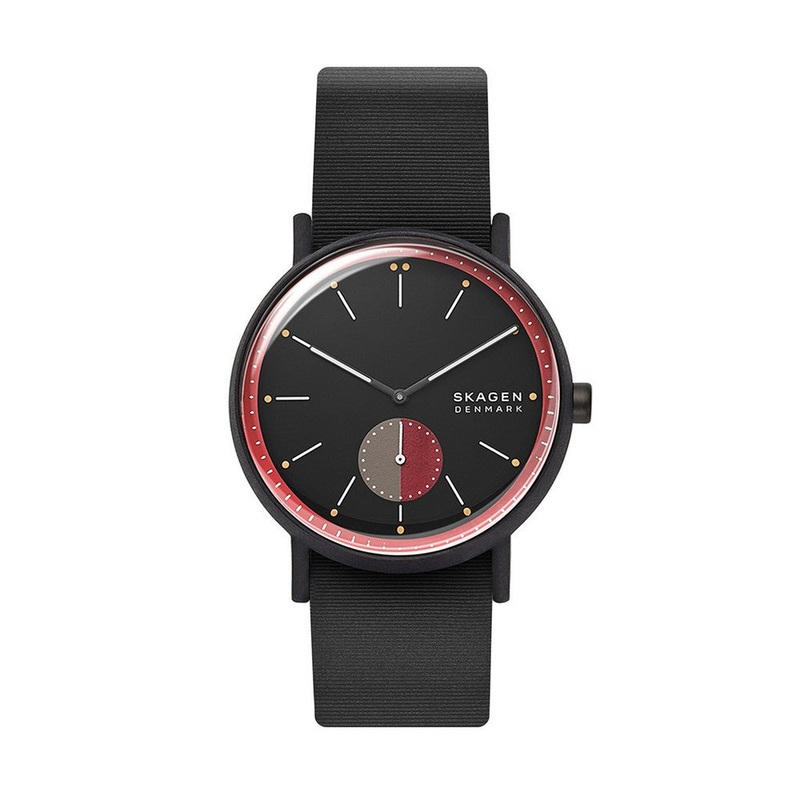 SKAGEN SKW6540 Analogue Black Dial Men’s Watch 42 Black Stainless Steel