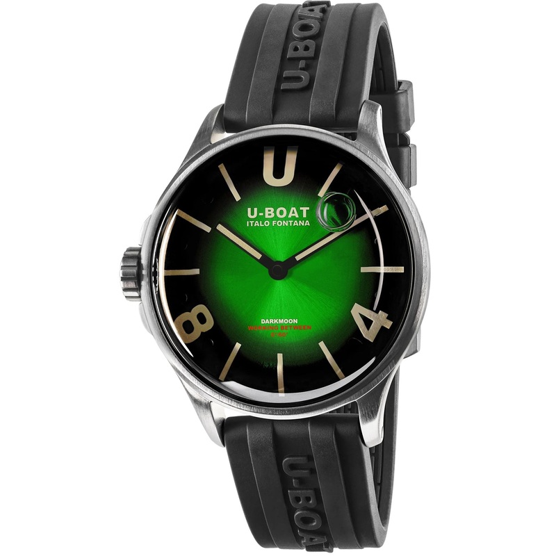 U-Boat Men’s Watch Darkmoon 40 Green Soleil Steel 9502