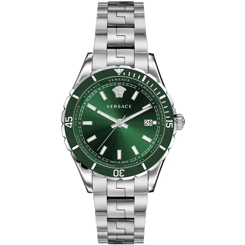 Versace Men’s Watch Hellenyium 42mm Green Bracelet VE3A01022