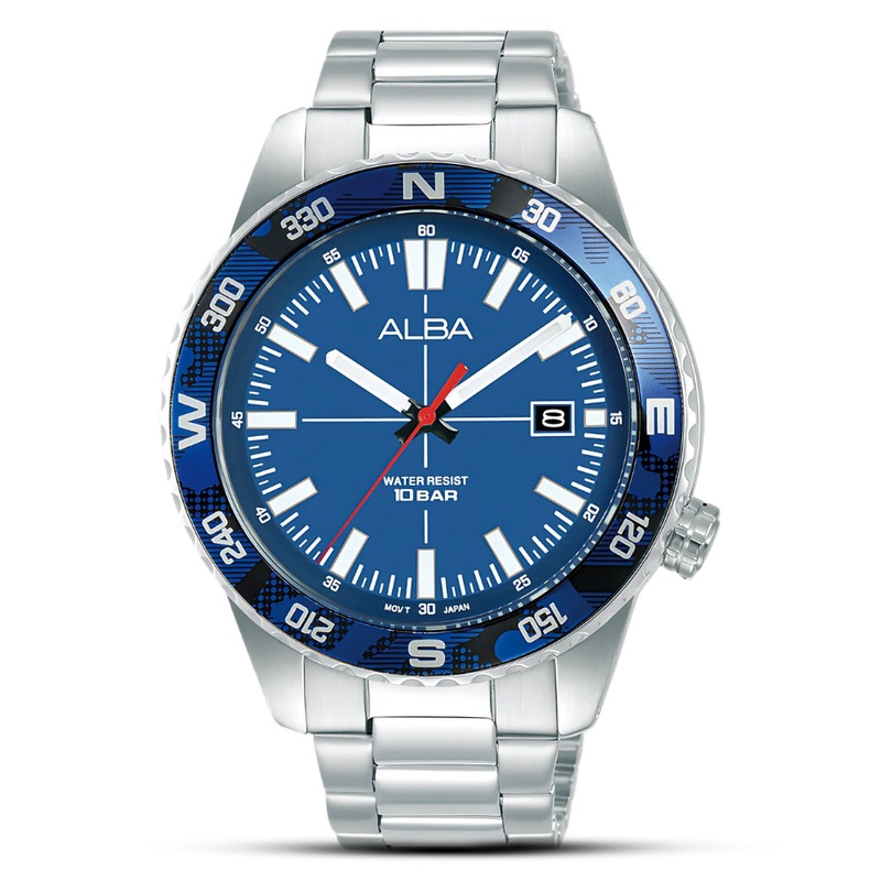 ALBA QUARTZ BLUE DIAL MEN’S WATCH I AS9Q19X1
