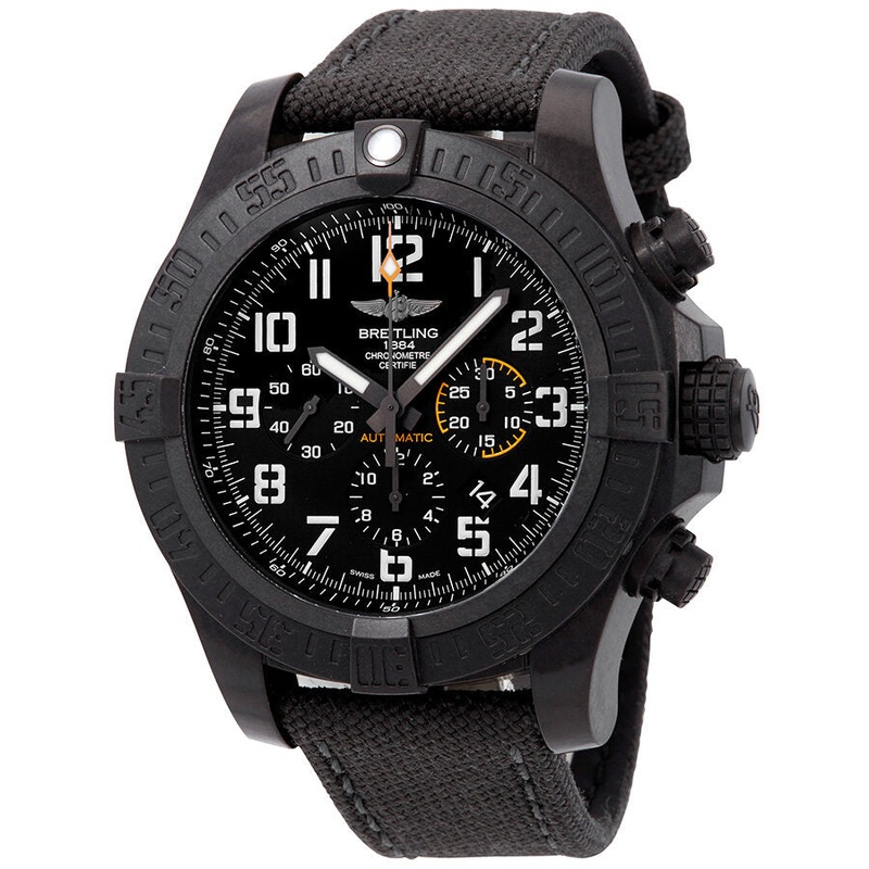 Breitling Avenger Hurricane Chronograph Automatic Black Dial 50mm Men’s Watch XB0170E4/BF29/100W.M