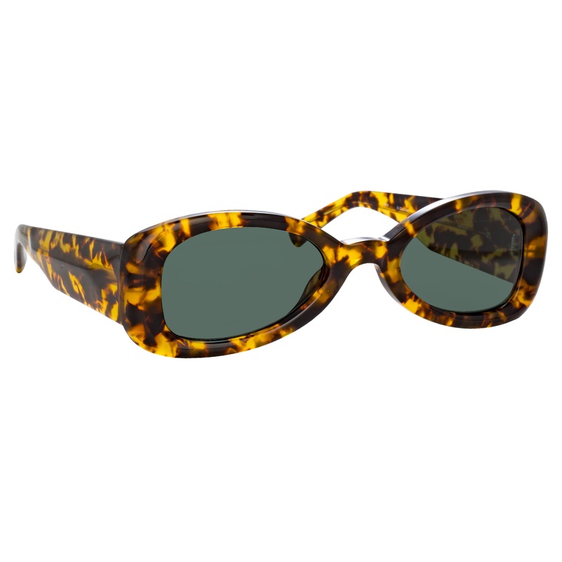 Dries Van Noten Men’s Aviator Green Sunglasses DVN204C4SUN