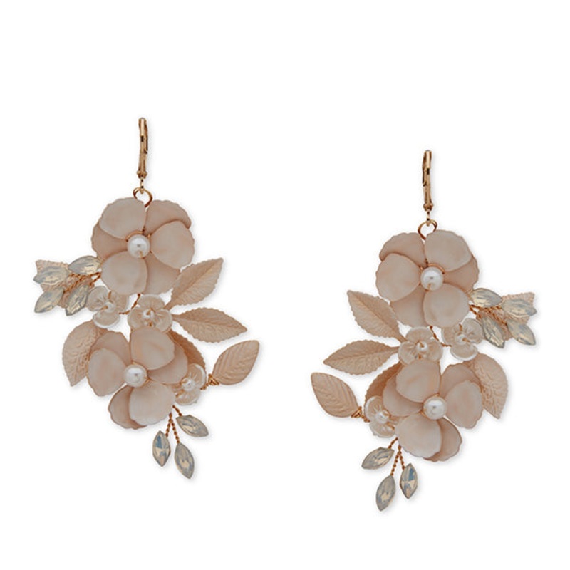 LONNA & LILLY JEWELRY 15G00171 PIERCED EARRING White Brass PIERCED EARRING