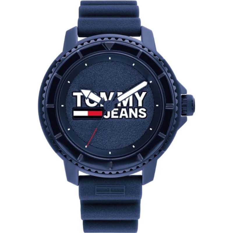 Tommy Hilfiger TOKYO Blue Silicone Strap Blue Dial Quartz Watch for Gents – 1792000
