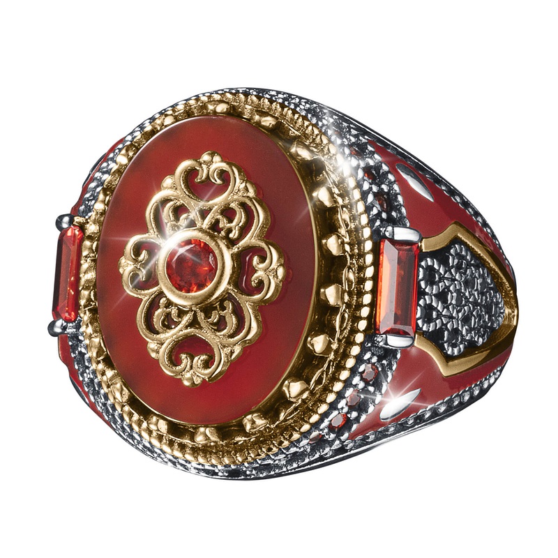 Valor Agate Men’s Ring 12