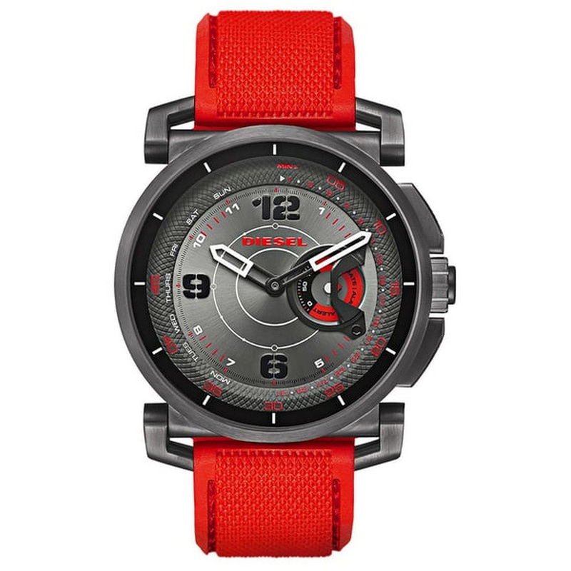 DIESEL DZT1005 On Time Hybrid Men’s Smartwatch 47 Grey Stainless Steel
