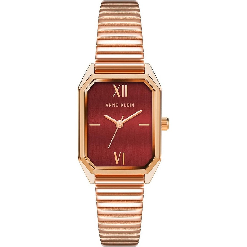 Anne Klein AK/3980RDRG Women’s Watch 30 Red Stainless Steel