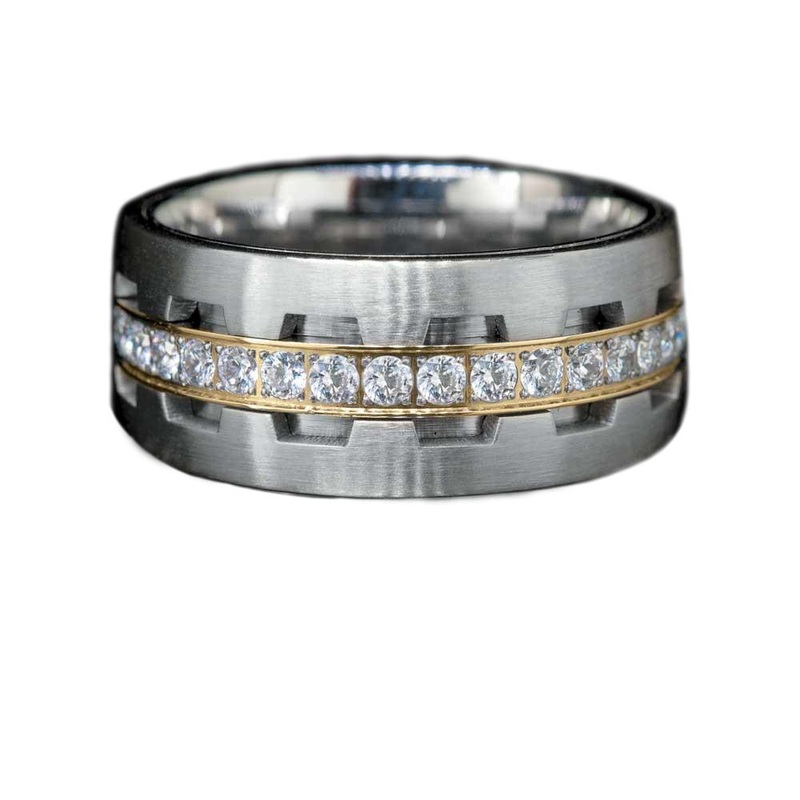 Grand Prix Men’s Ring Steel 11