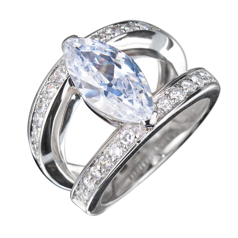 Marquise Strata Ring 8