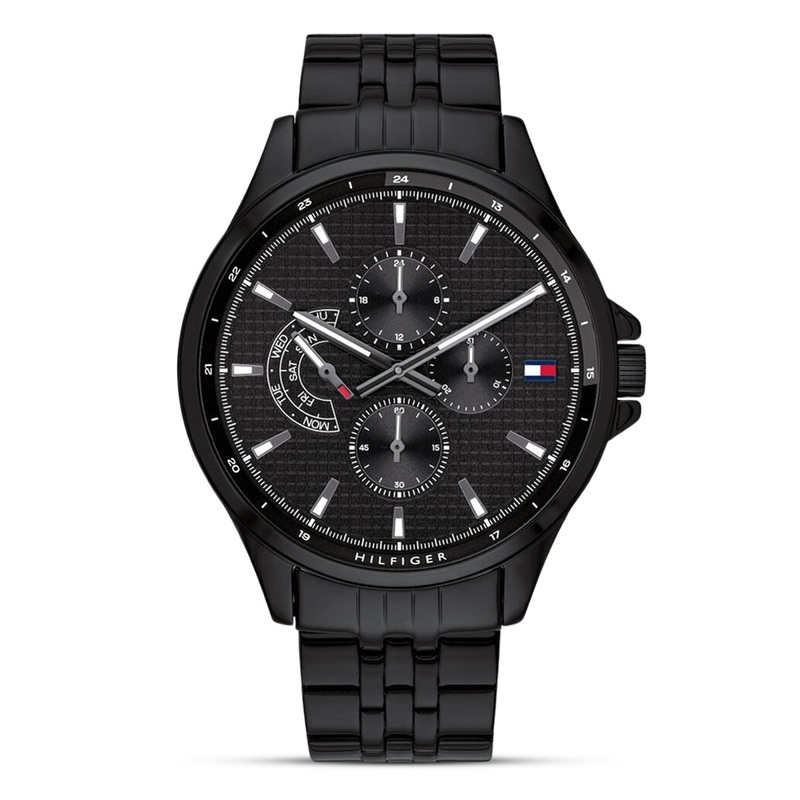 Tommy Hilfiger Shawn Multifunction Black Dial Men’s Watch | TH1791611