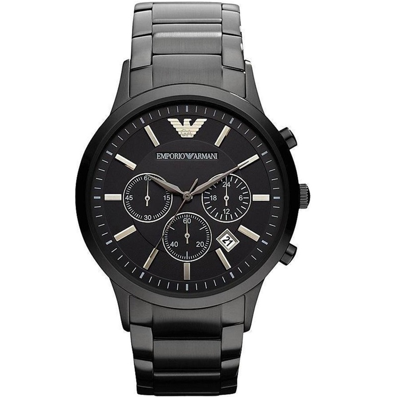 EMPORIO ARMANIClassic Chronograph Black Dial Men’s Watch AR2453
