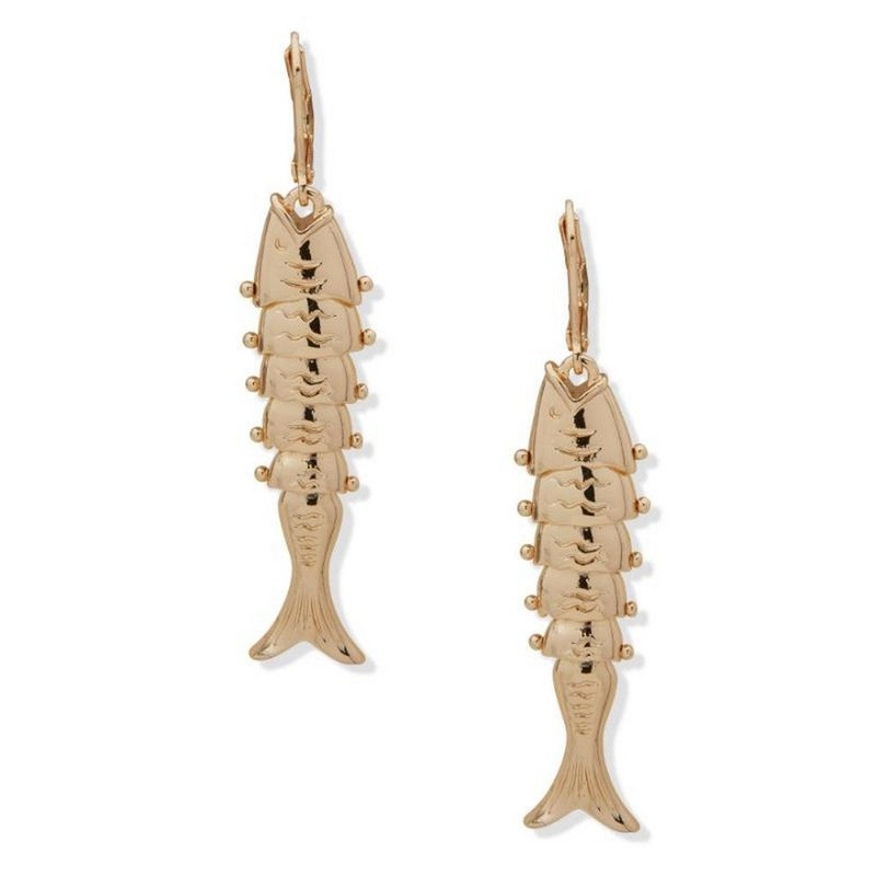 Nine West Jewelry 19G01378 Base metal with gold-tone plating Gold Metal Earrings