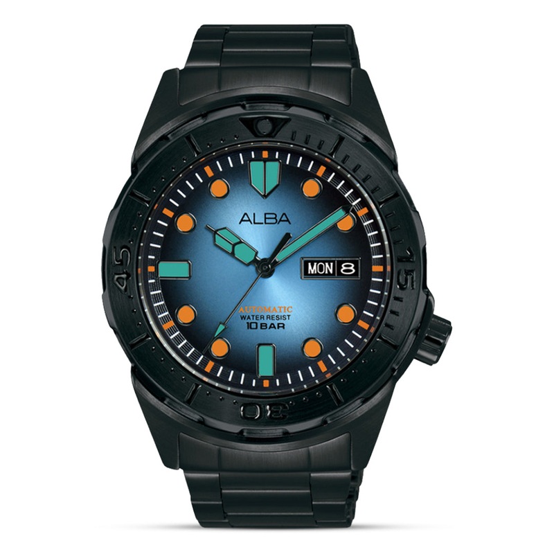 Alba Automatic Blue Black Gradation Dial Men’s Watch | AL4365X