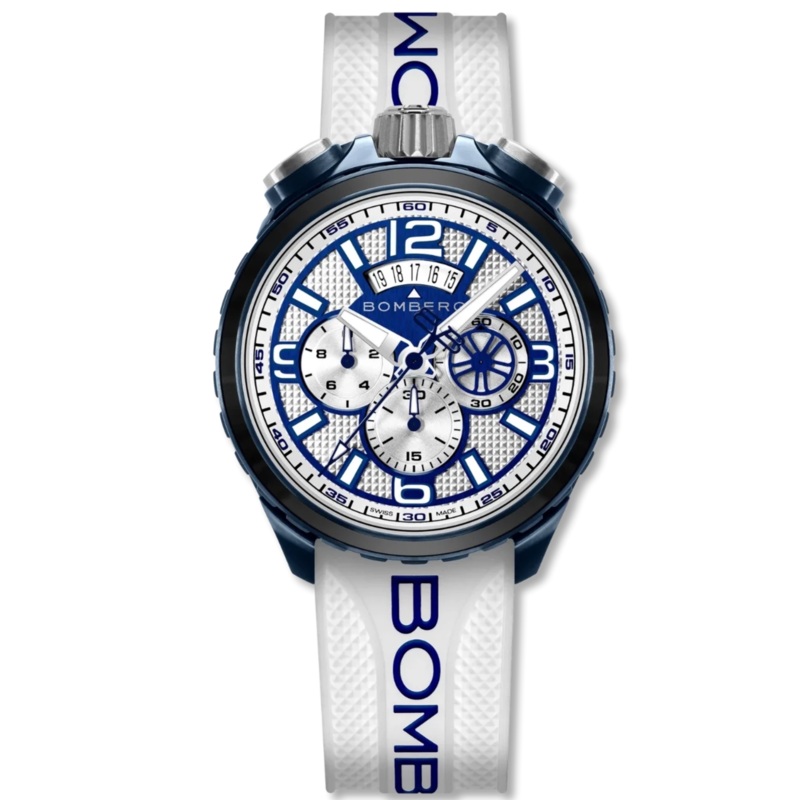 Bomberg La Blanche Men’s White Watch BS45CHPBL.064-5.12