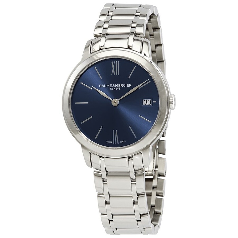 Baume et Mercier Classima Quartz Blue Dial Ladies Watch 10477