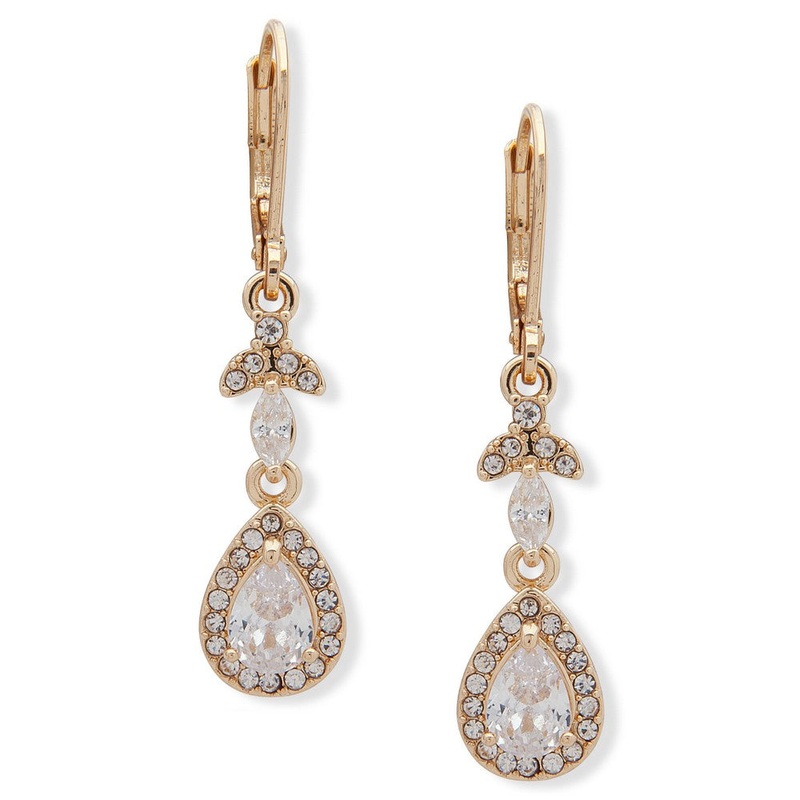 Anne Klein Jewelry 60520897 PIERCED EARRING Gold STEEL PIERCED EARRING