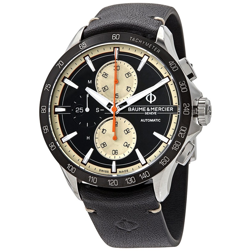 Baume et Mercier Clifton Club Automatic Chronograph Tachymeter Date Men’s Watch 10434
