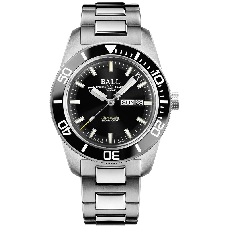 Ball Engineer Master II Skindiver Heritage Men’s Black Watch DM3308A-SC-BK