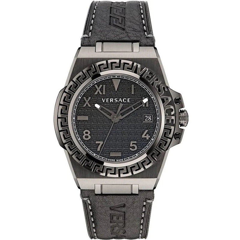 Versace Men’s Watch Greca Reaction Black Gun VE3I00322