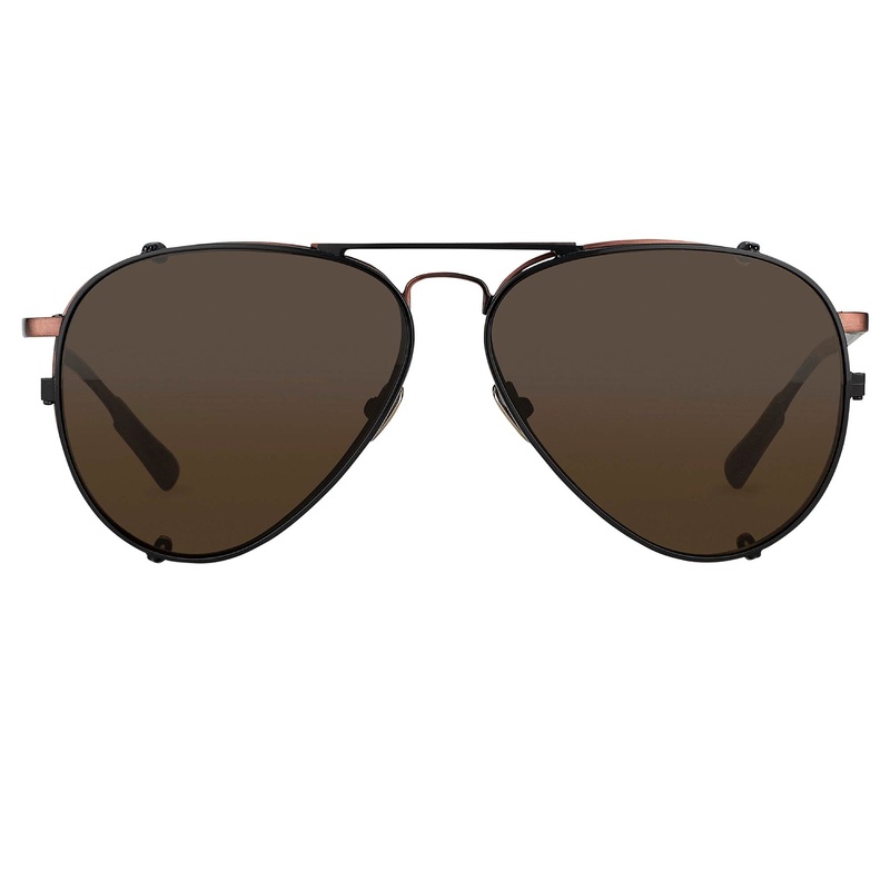 Kris Van Assche Sunglasses Bronze and Brown