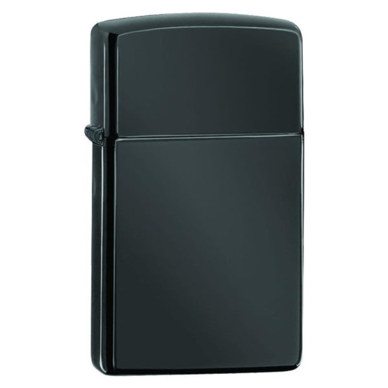 Zippo Slim High Polish Black Lighter