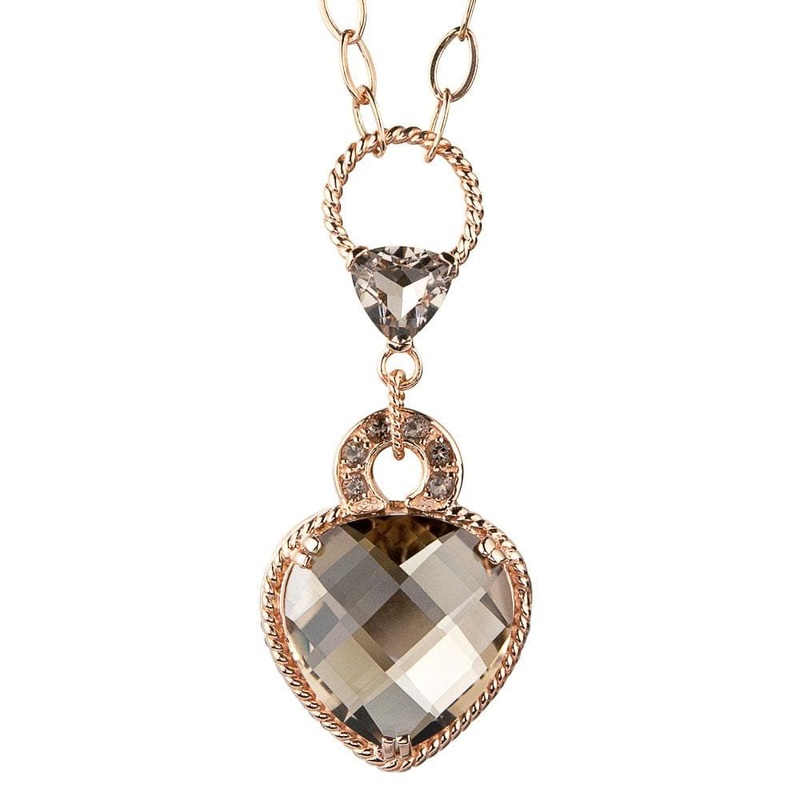 Chestnut Quartz Pendant