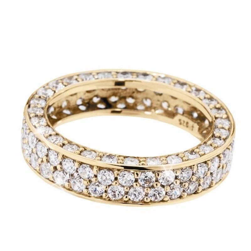 Gold Florence Eternity Ring 8