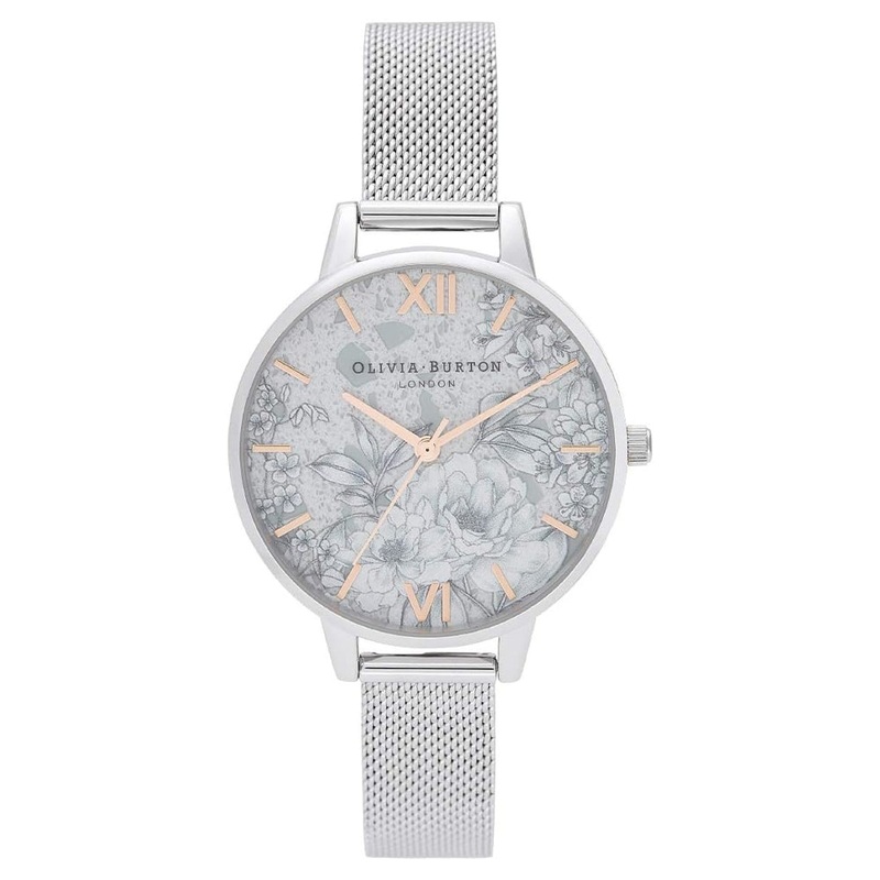 OLIVIA BURTON  OB16TZ06 Ladies Watch 38 Grey Stainless Steel