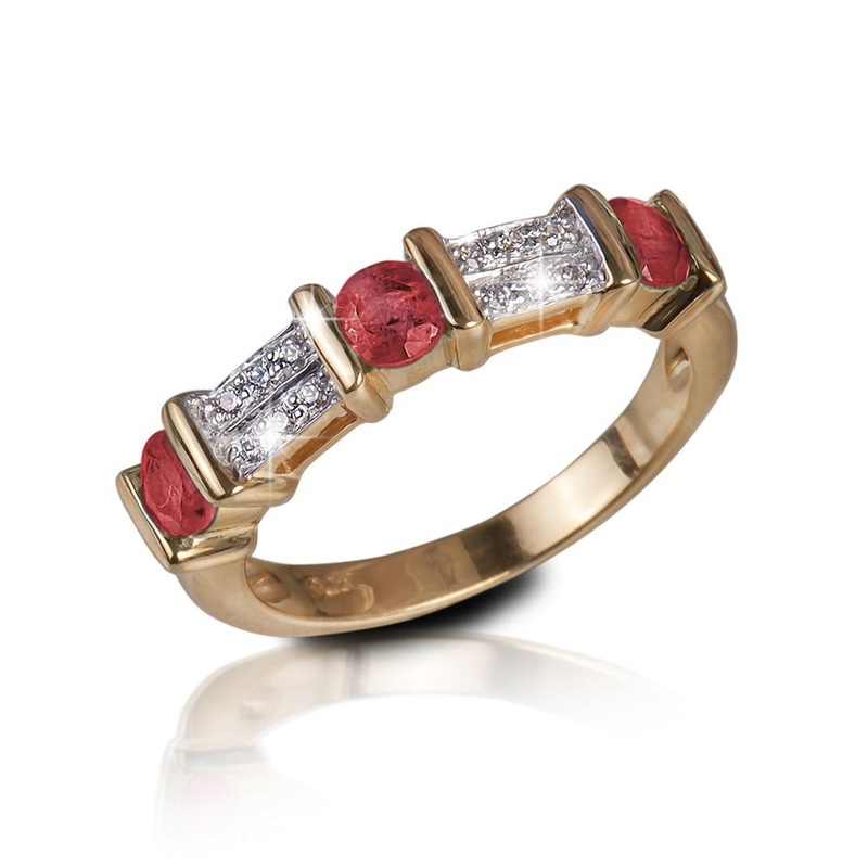 Trieste Ruby Gem Ring 5