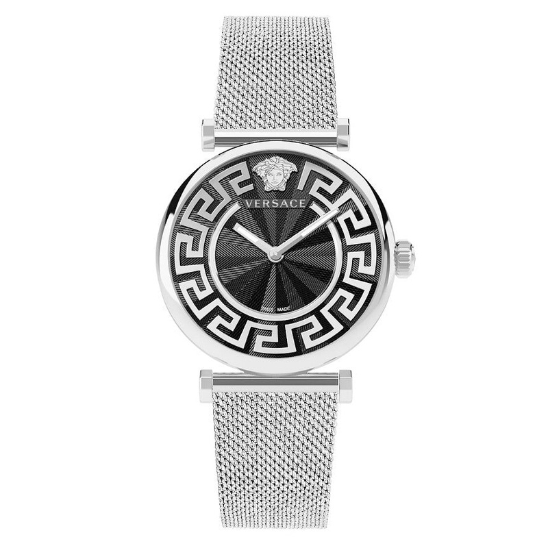 Versace Ladies Watch Lady 35mm Black Milanese Bracelet VE1CA0423