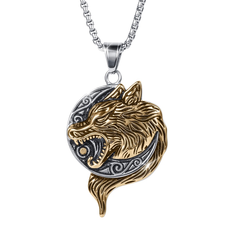 Wolf Moonshadow Pendant