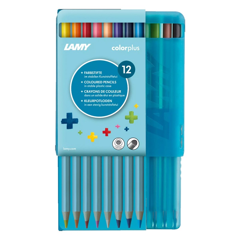 Lamy Colorplus Color Pencils Plastic box 12pc Colored Pencil