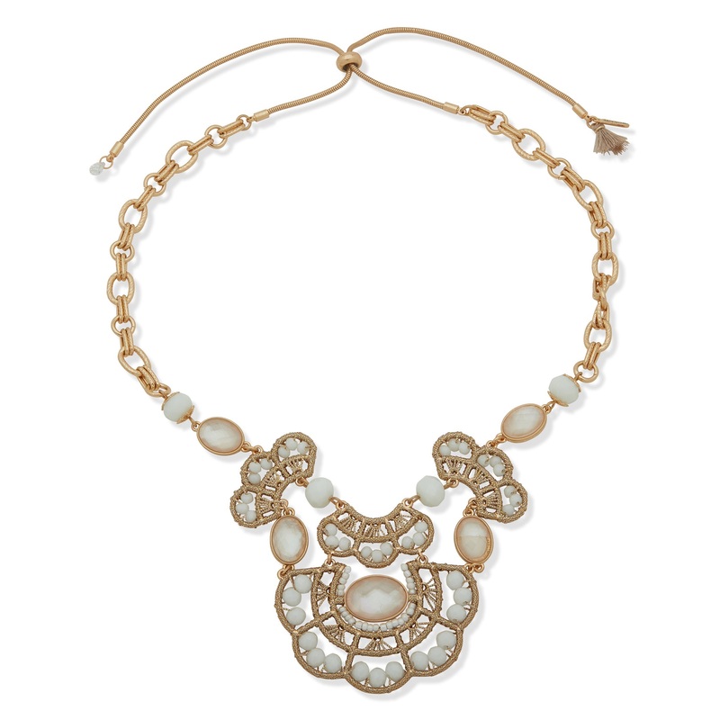 Lonna & Lilly 15N00178 NECKLACE OPEN MISCELLANEOUS BRASS NECKLACE